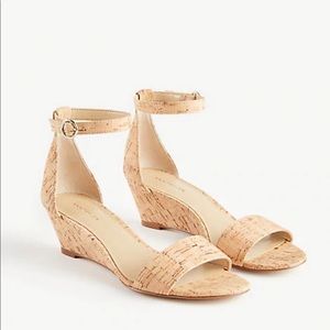 Ann Taylor New Cork Sandals